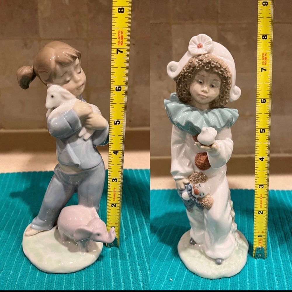 Vintage Retired NAO Lladro Bundle (2)